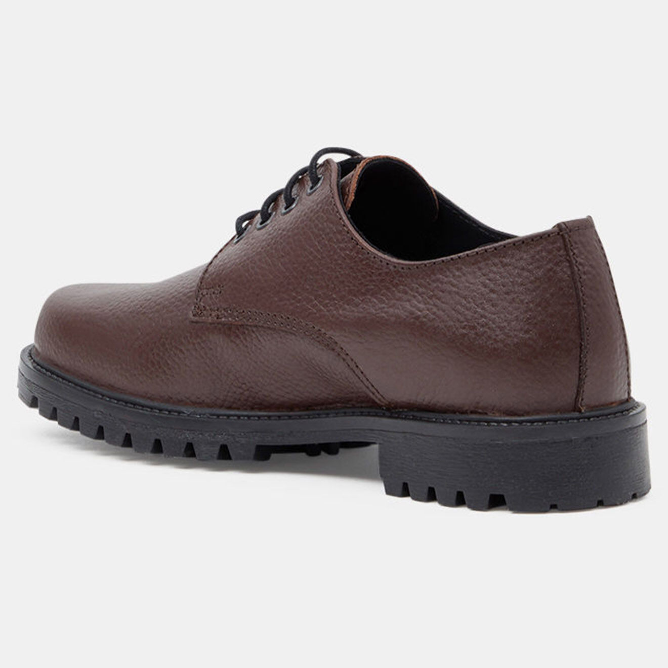Dechase Derbies en Cuir Zena marron