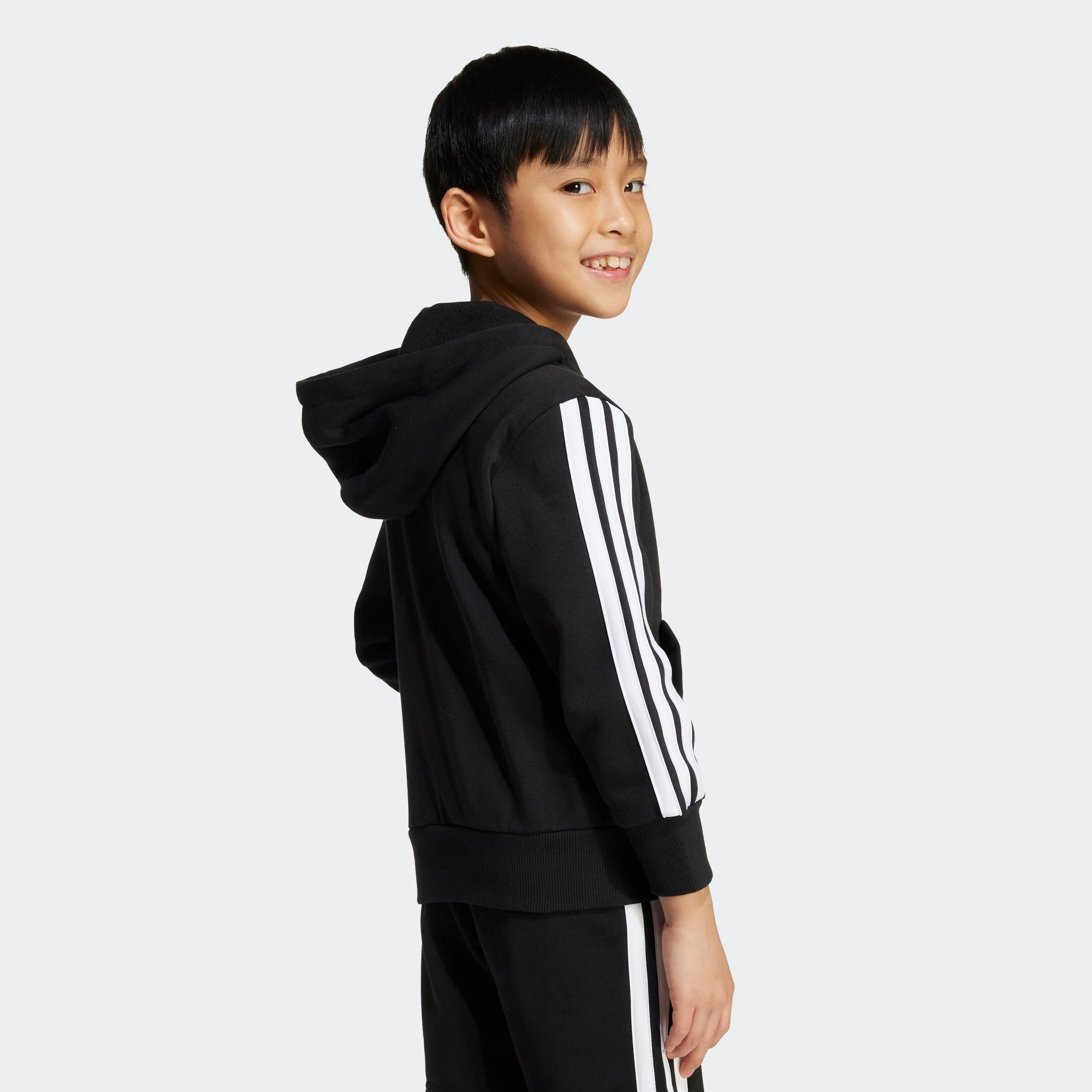 adidas Sportswear Sweatjacke »LK 3S FL FZ HD« 1 Stk. tlg.