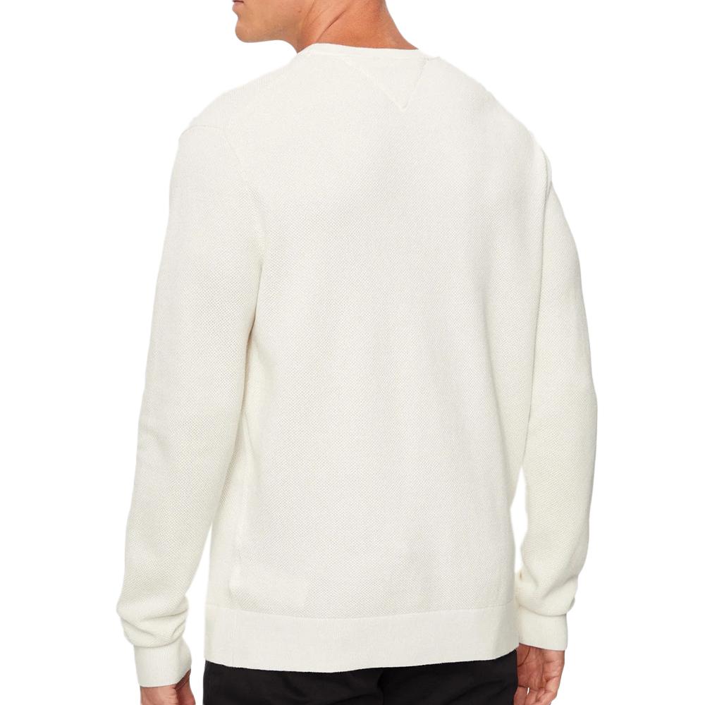 Tommy Hilfiger Sweat Ivoire Homme Tommy Hilfiger Structure