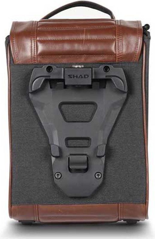 Shad - Sr38 Cafe Racer - Zijzadeltas - Zwart - 10 Liter - Waterdicht