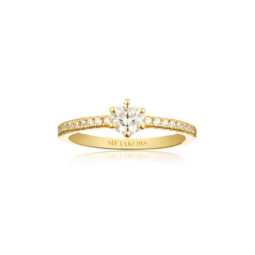 Sif Jakobs Jewellery Ellera Uno Grande Ring, Guld, 58
