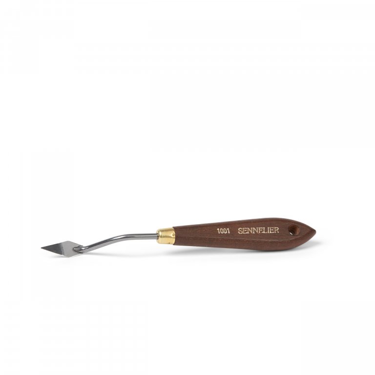 Malmesser mit Holzgriff