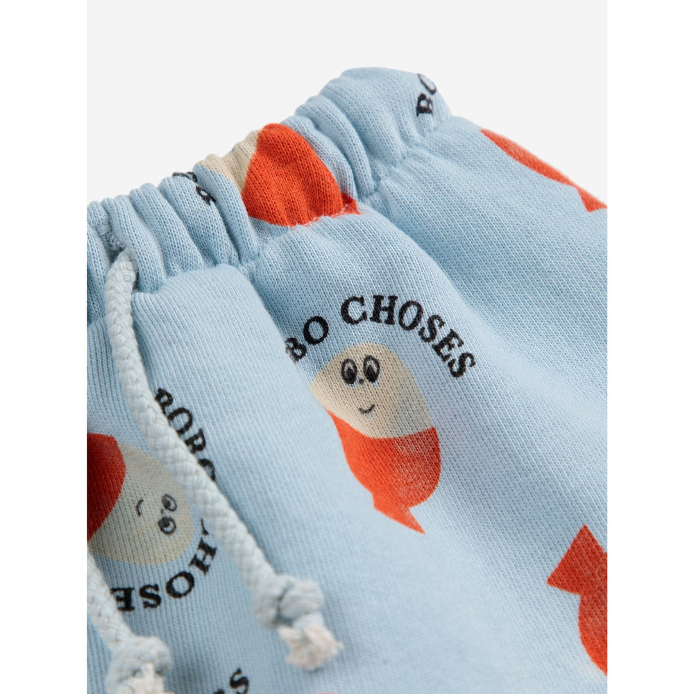 Køb Bobo Choses Lys Blue Morning Egg All Over Harem Bukser