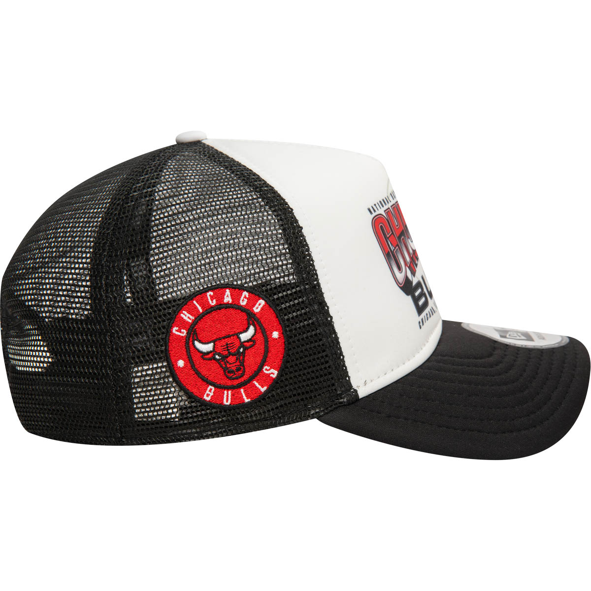 New Era NBA Team Colour Chicago Bulls Trucker Snapback Cap