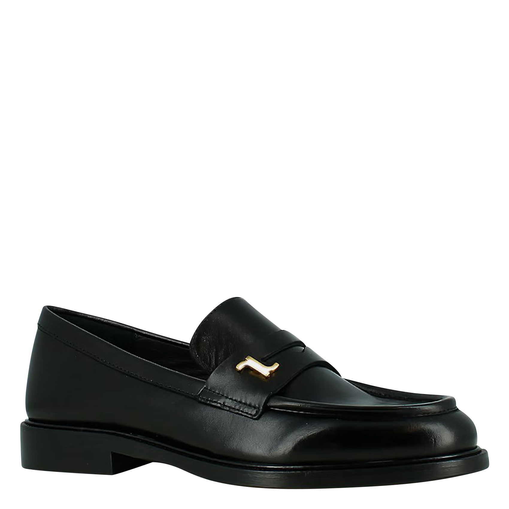 DUEDI - Mocassins en cuir| Noir