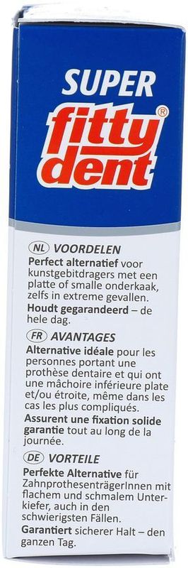 Fittydent - Kleefstrips - 15 Stuks - Zinkvrij - Waterproof