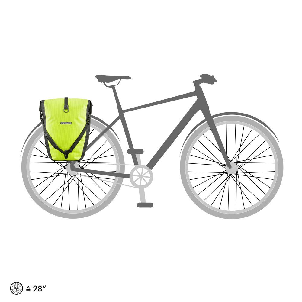 Ortlieb Back Roller Classic QL2.1 High Visibility Gul