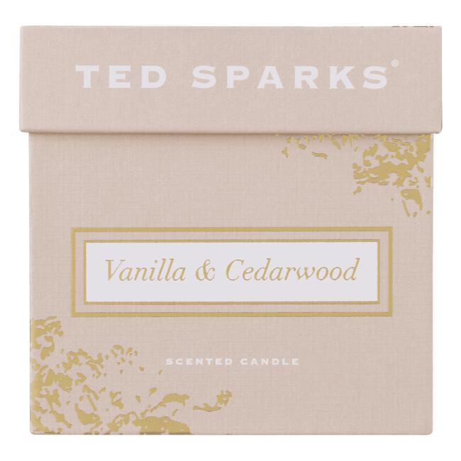 Ted Sparks Demi Candle Vanilla & Cedarwood