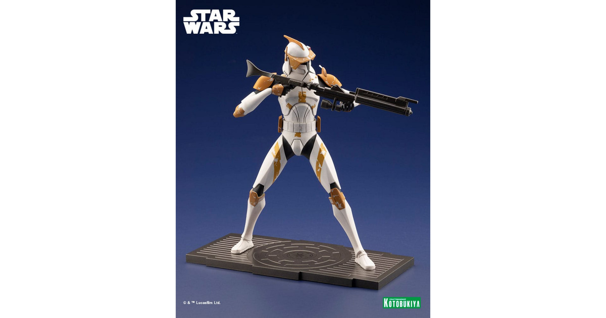 Star Wars The Clone Wars ARTFX Statue 1/10 Commander Cody 17 cm Speelfiguur