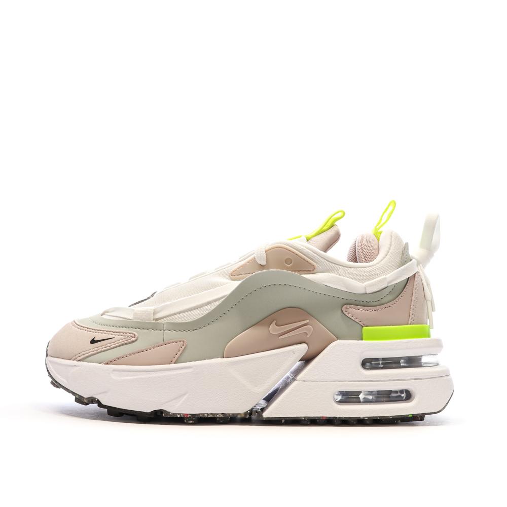 Nike Baskets Beige/Marron Femme Nike Furyosa