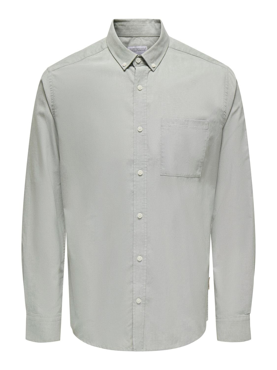 ONSALVARO Oxford Hemd Sea Spray