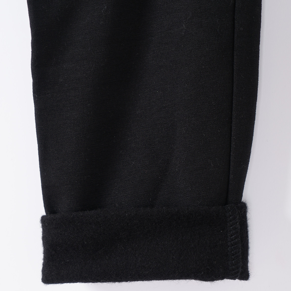 Yigga Mädchen Sweatleggings unifarben schwarz