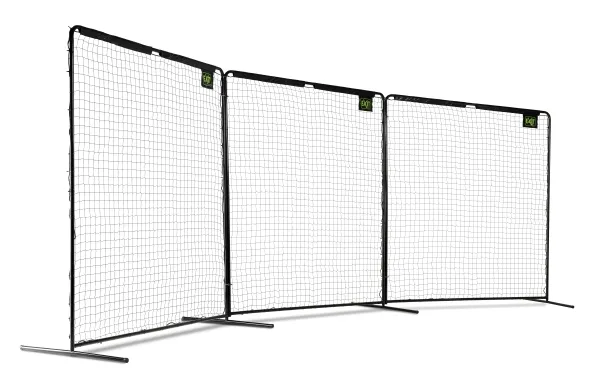 EXIT Backstop Net 900, Sort, Fodbold, Metal, Galvaniseret, Sort, 3 stk