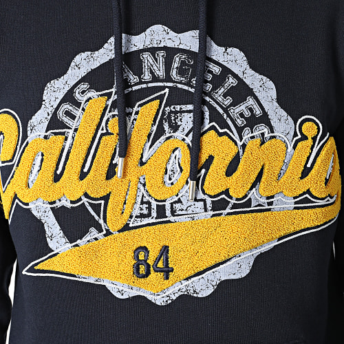 Sweat Capuche Jack Bleu Marine
