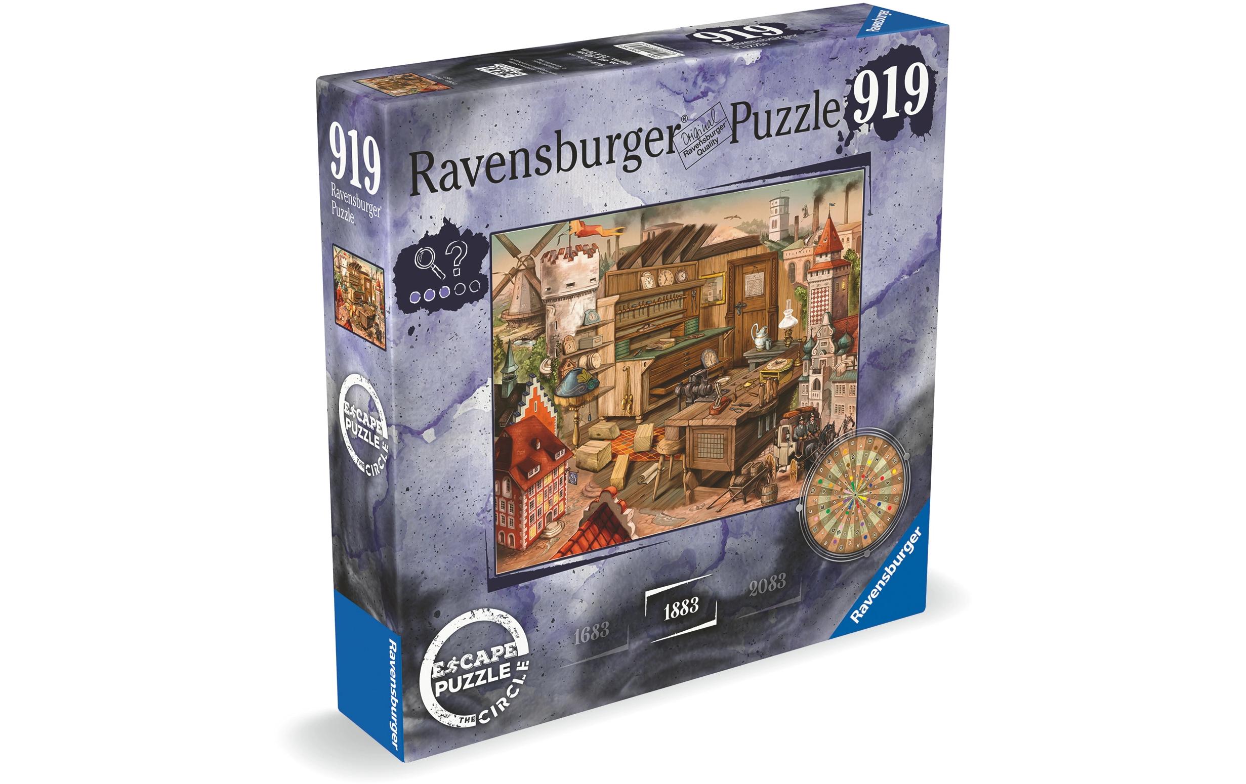 Puzzle Escape – Circle Anno 1883Rätselpuzzle für Einsteiger und Fortgeschrittene