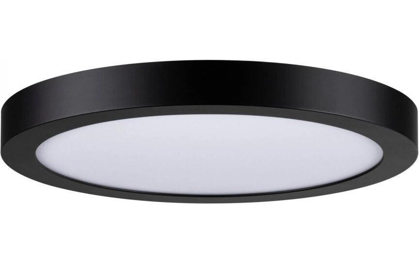 LED Panel Abia rund 300 mm SchwarzLED-Deckenbeleuchtung