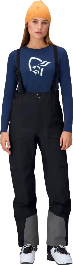 Norrøna Møre Gore-Tex Salopette W'S Caviar