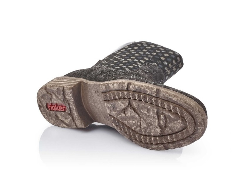 Rieker 74792 Schwarz/schwarz/schwarz/royal-