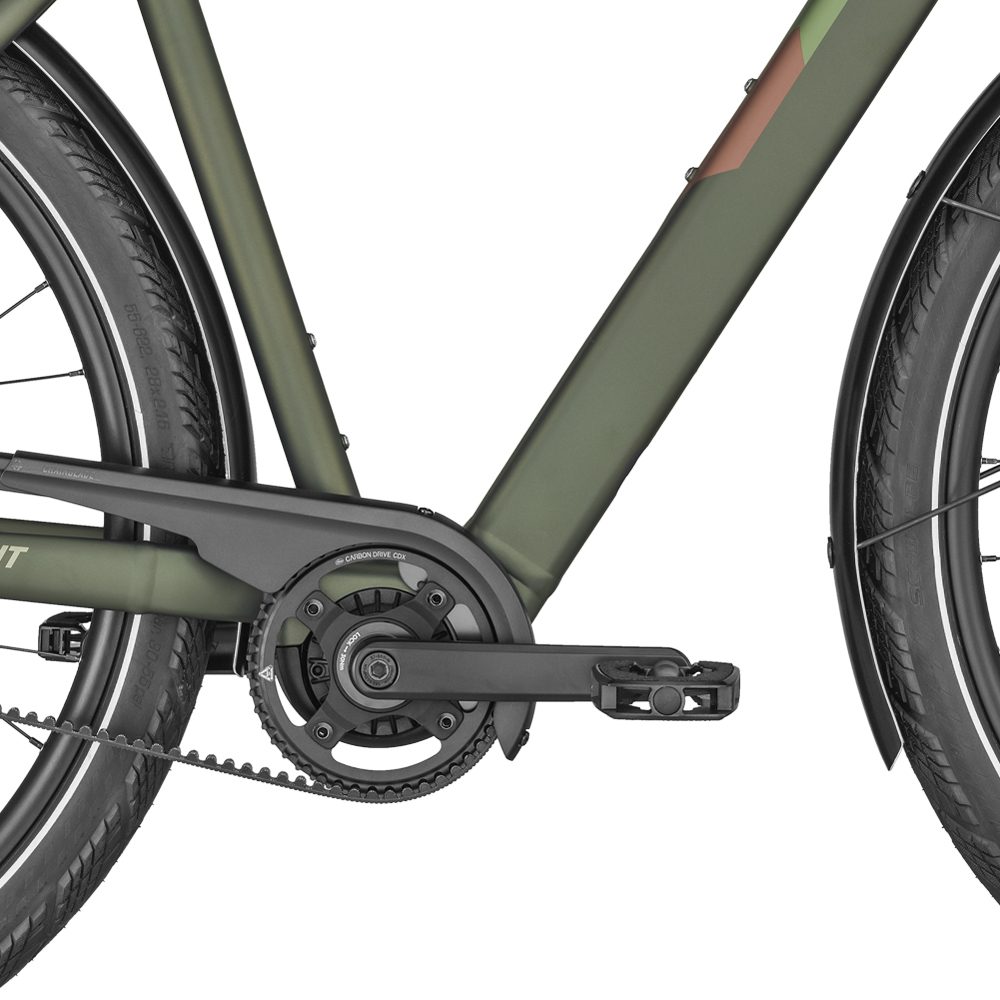 Bergamont E-Vitess Expert Gent Urban E-Bike Herren khaki green