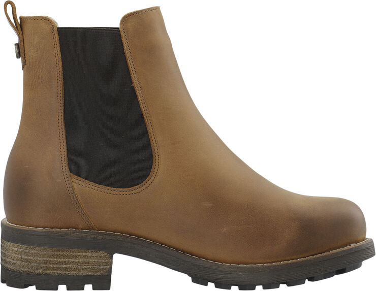 Cashott CASKARLA Chelsea Boot WR Warm Lining Oil Nubuck Bison