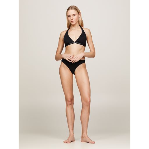 Tommy Hilfiger Triangle Fixed Bikinitop, Black, M