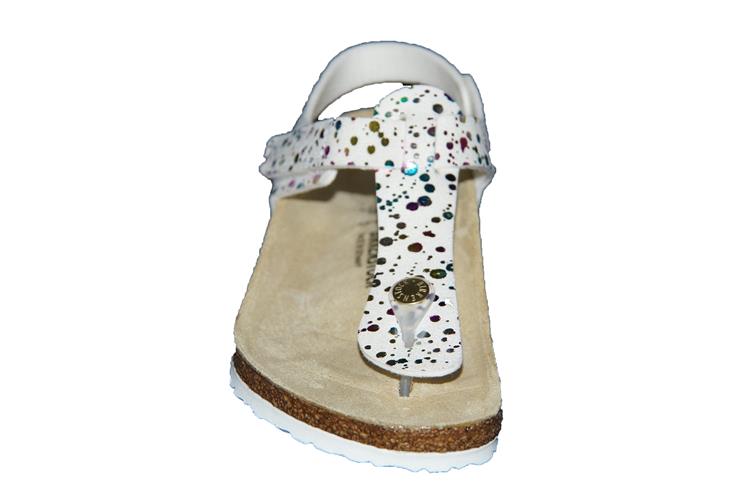 Birkenstock Kairo Breed Confetti White
