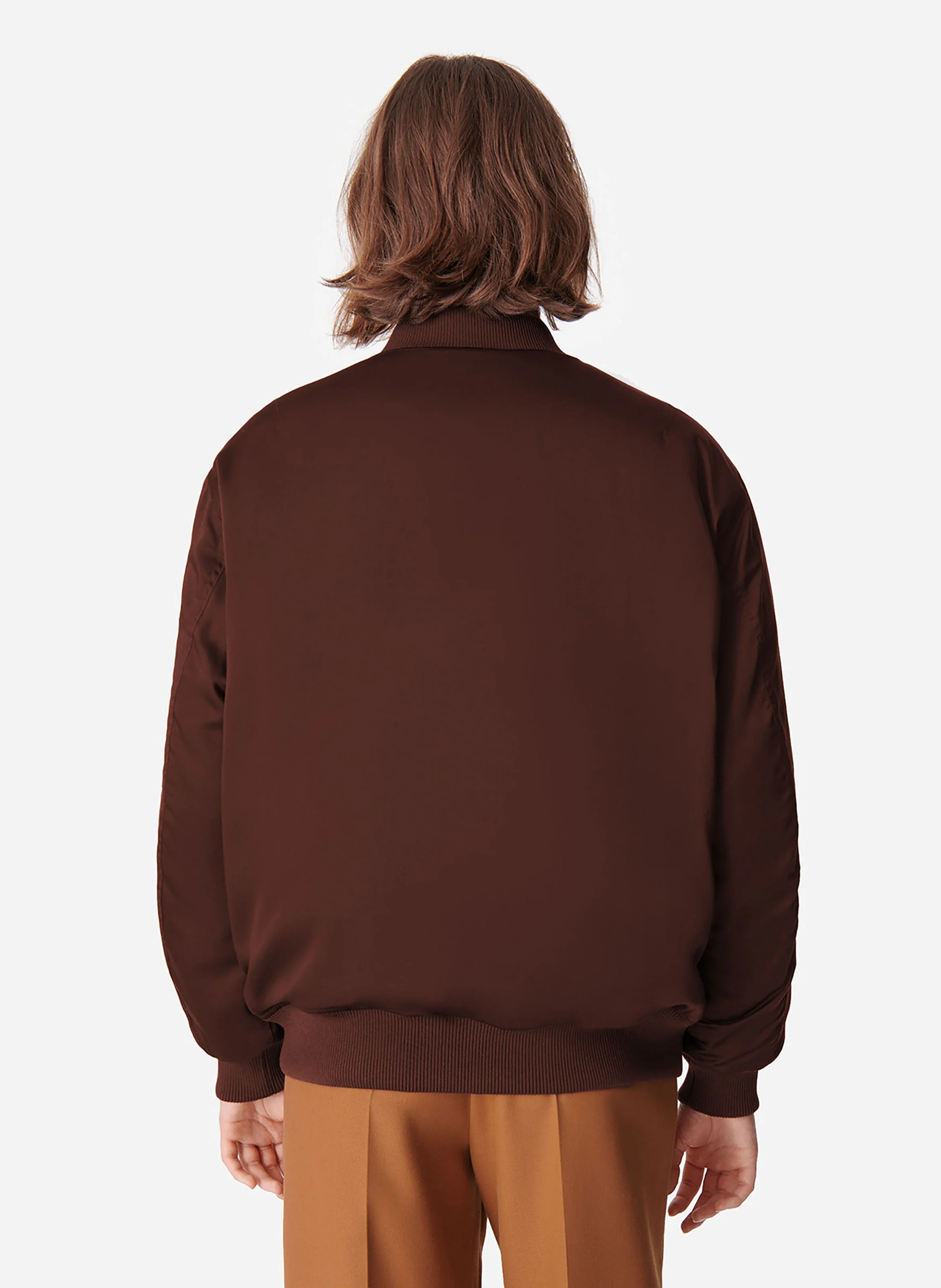 CANADA - Veste teddy oversize | Marron