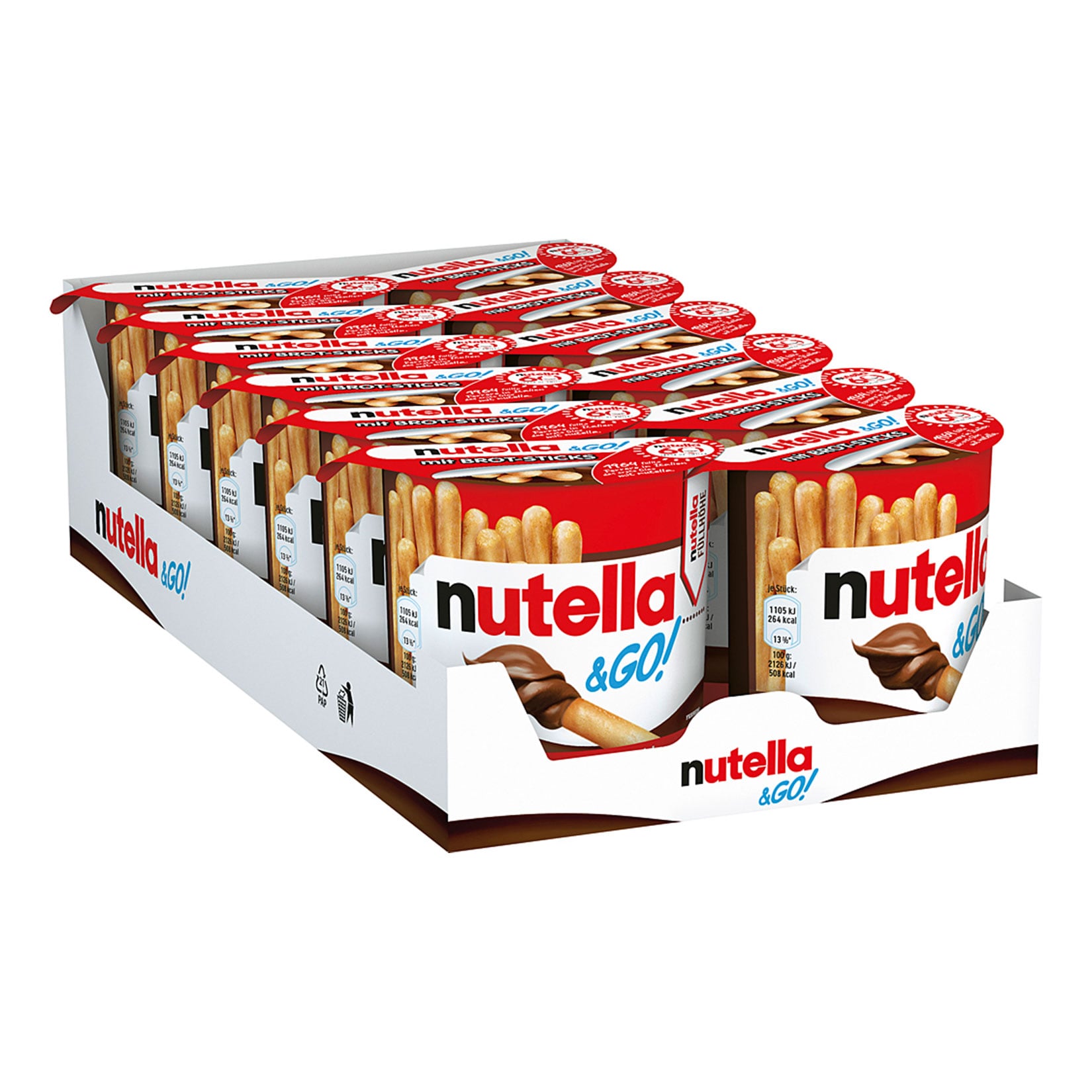 nutella & Go 52 g, 12er Pack