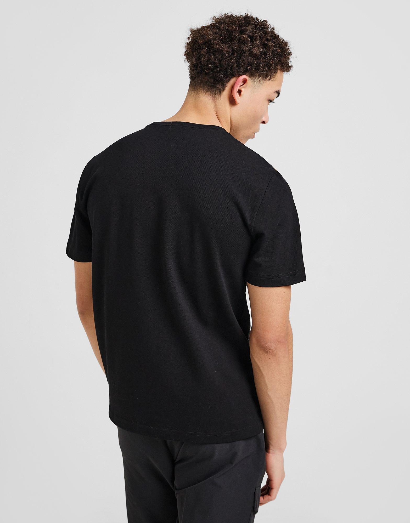 EA7 Emporio Armani T-shirt piqué 7 lignes
