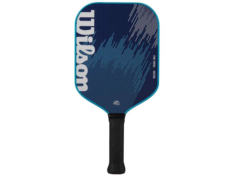 Wilson Pickleballracket Fierce Max Dunkelblau/Schwarz Pickleballschläger für Anfänger