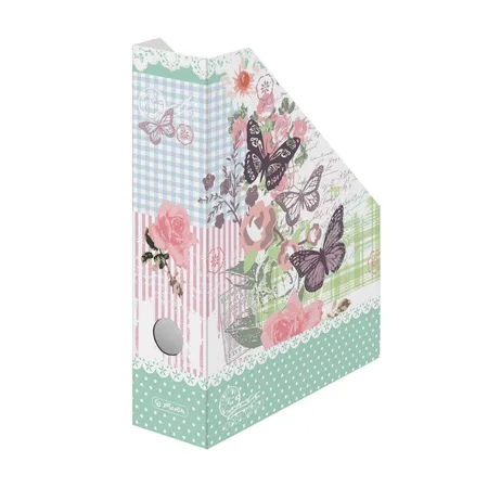 Herlitz 5 Stehsammler Lady Like Stehordner DIN A4 Motiv Schmetterlinge