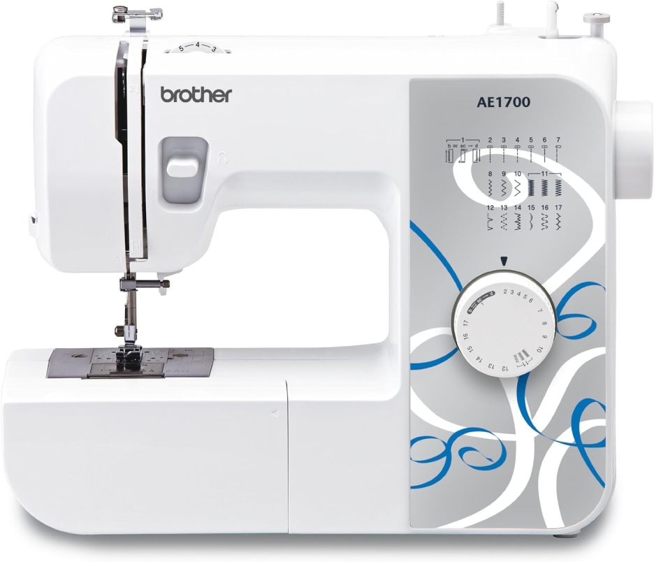 Máquina de costura Brother AE1700 de 17 agulhas