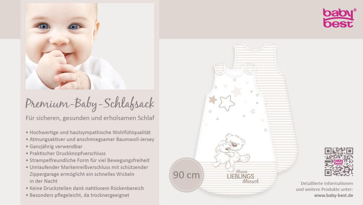 Schlafsack LIEBLINGSMENSCH