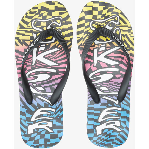 Quiksilver - CHANCLA MOLOKAI WORDBLOCKHOMBRE Negro