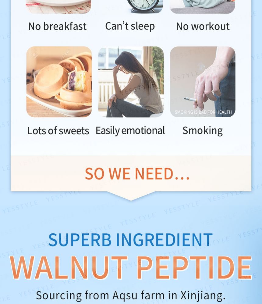 BHK's - Walnoot Peptide Veg Capsule