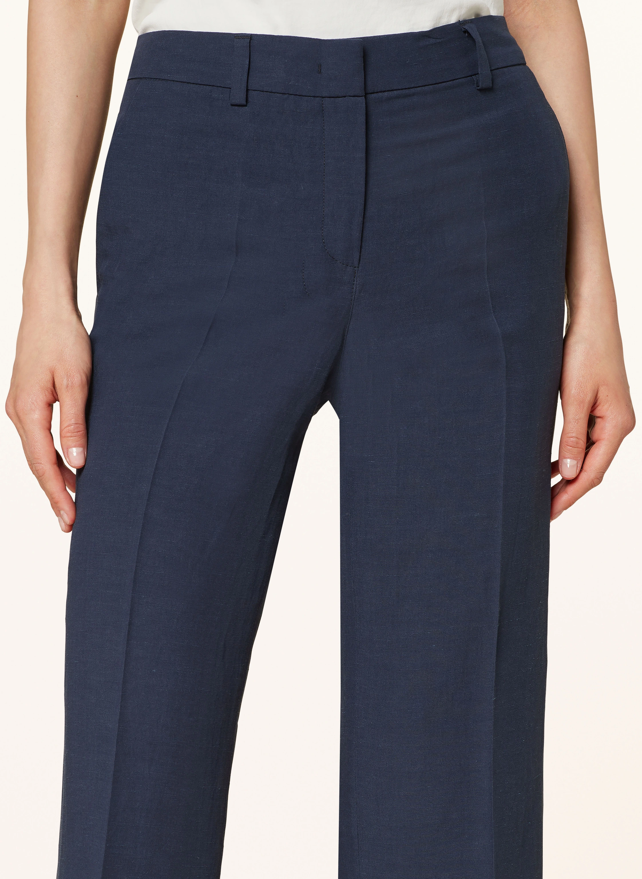 RAFFAELLO ROSSI 7/8-Hose OLESSA mit Leinen