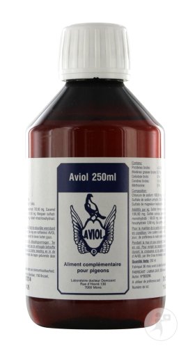 Aviol New Elixir Aliment Complémentaire Pour Pigeons Flacon 250ml