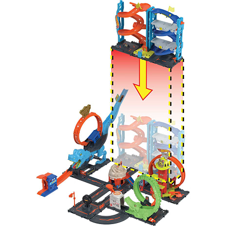 Hot Wheels City Transformerende racertårn