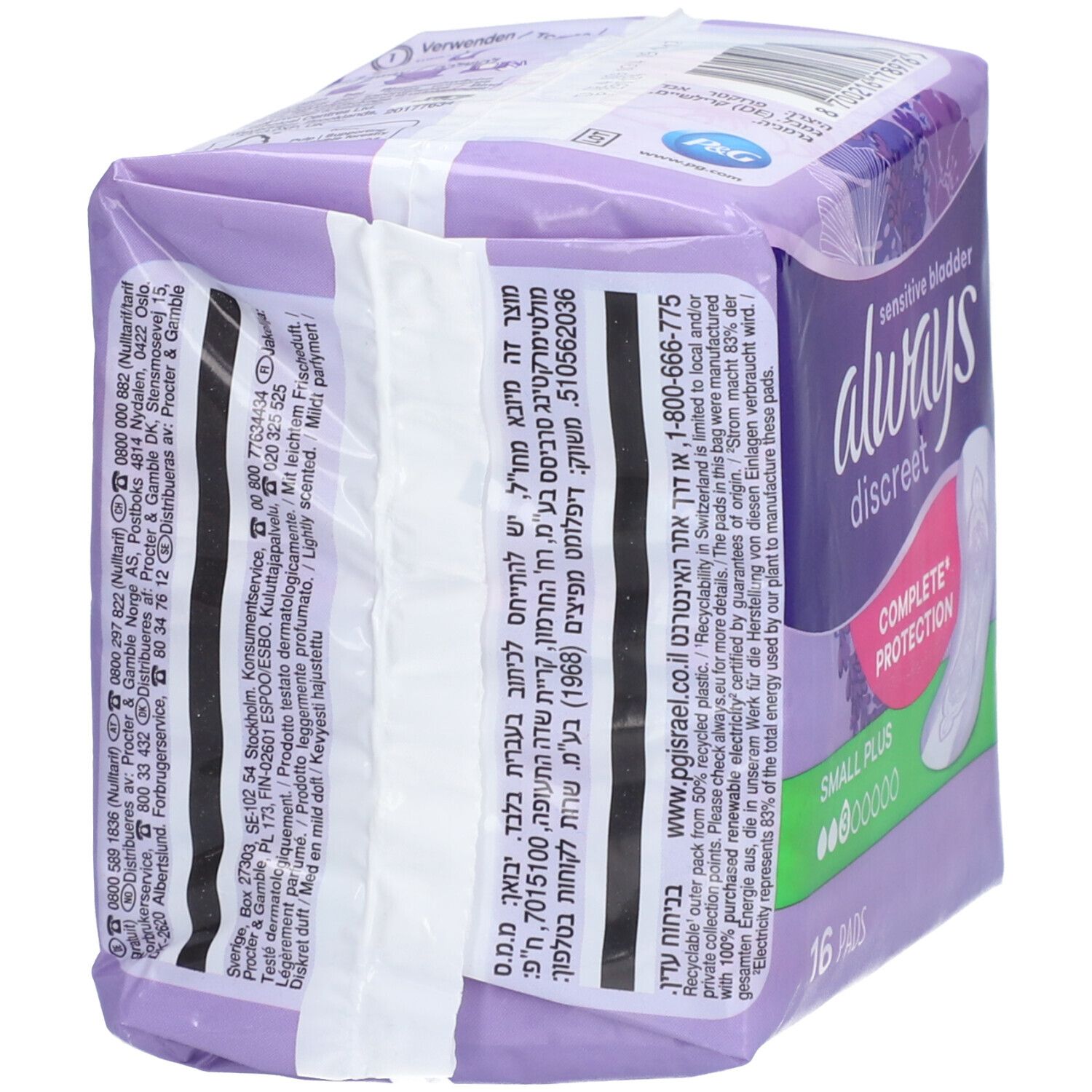 always discreet Inkontinenz Einlagen Small plus