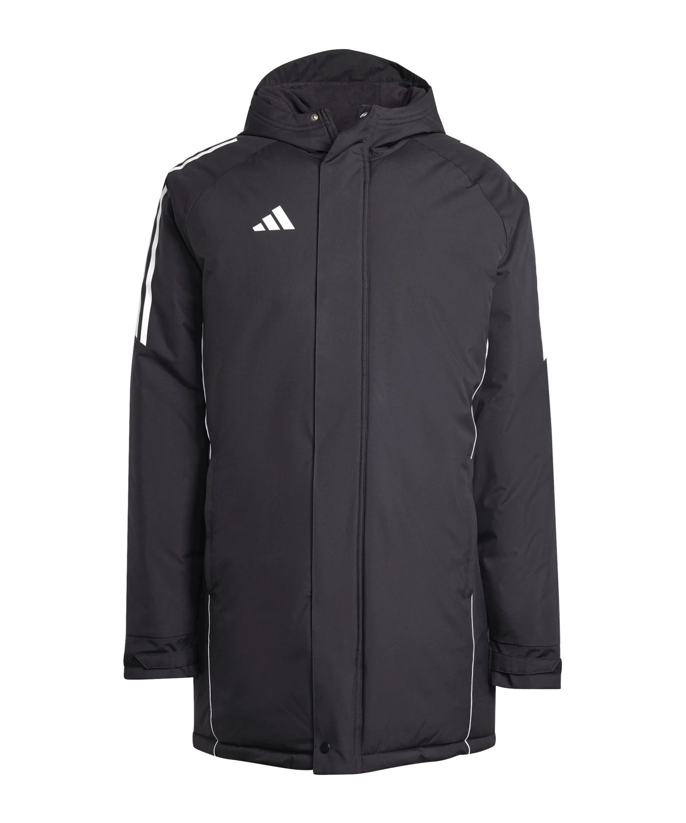 adidas Tiro 24 Winterjacke Schwarz Weiss