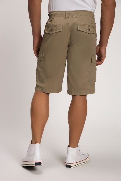 Cargo-Bermuda, 6 Pockets, gerades Bein