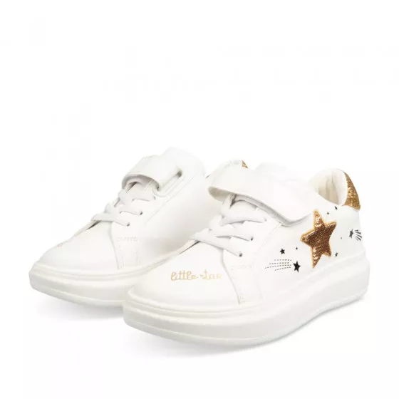 Baskets BLANC LOVELY SKULL