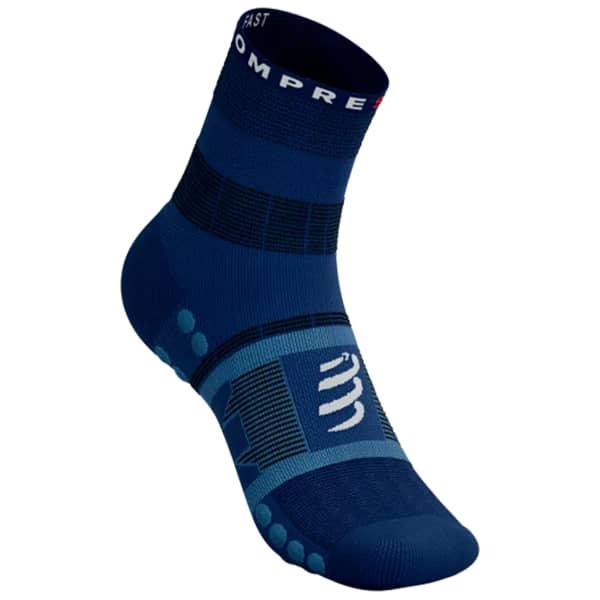 Chaussette randonnée COMPRESSPORT FAST HIKING SOCKS ESTATE BLUE/PACIFIC COAST