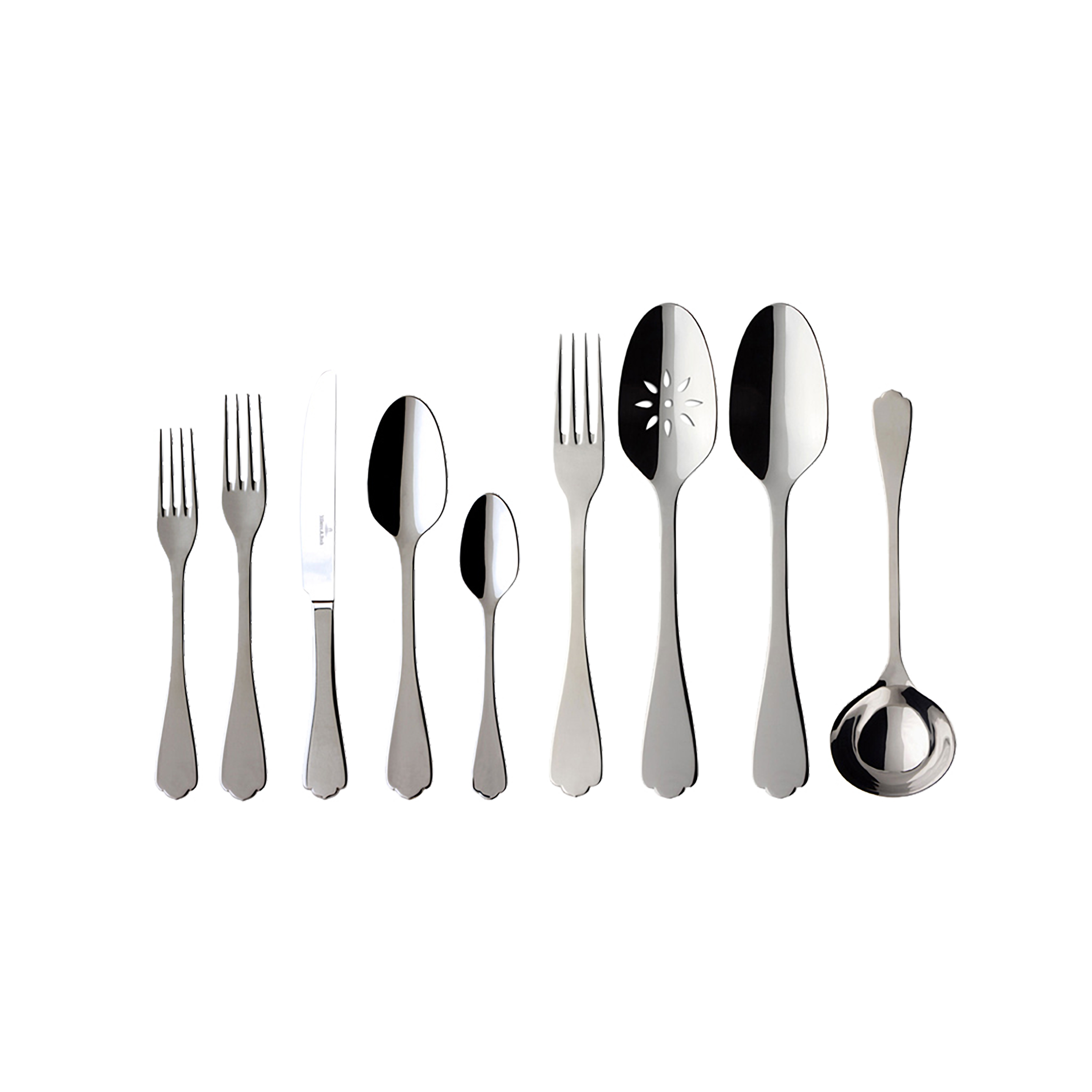 Medina 64-piece flatware set stainless steel