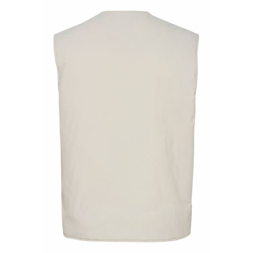 Solid Vest, Oatmeal, M