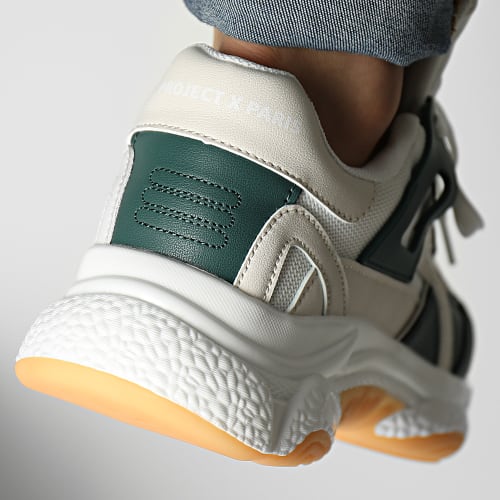 Baskets SN23001 White Green