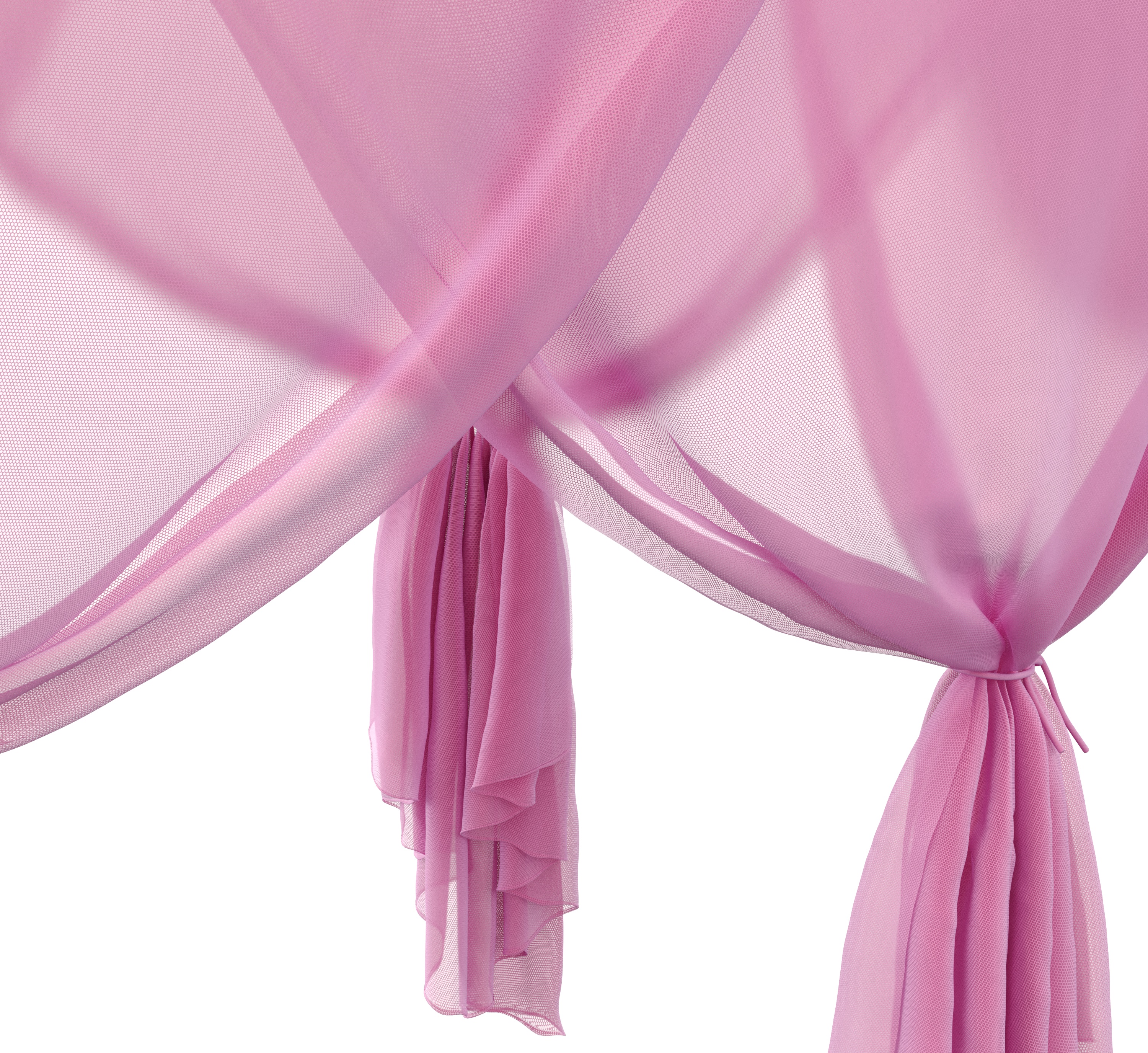 Moskitonetz 220 x 210 cm pink
