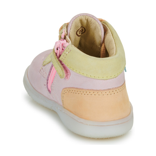 Kickers - KICKICONIC - Rose / Jaune / Abricot