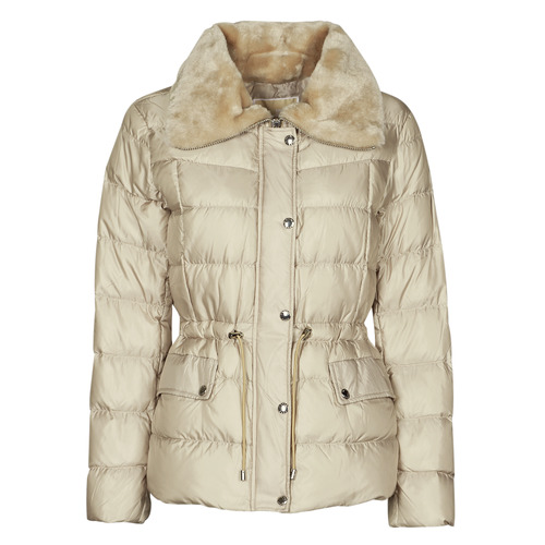 MICHAEL Michael Kors - ECO FX FUR CLLR PUFFER Marfil