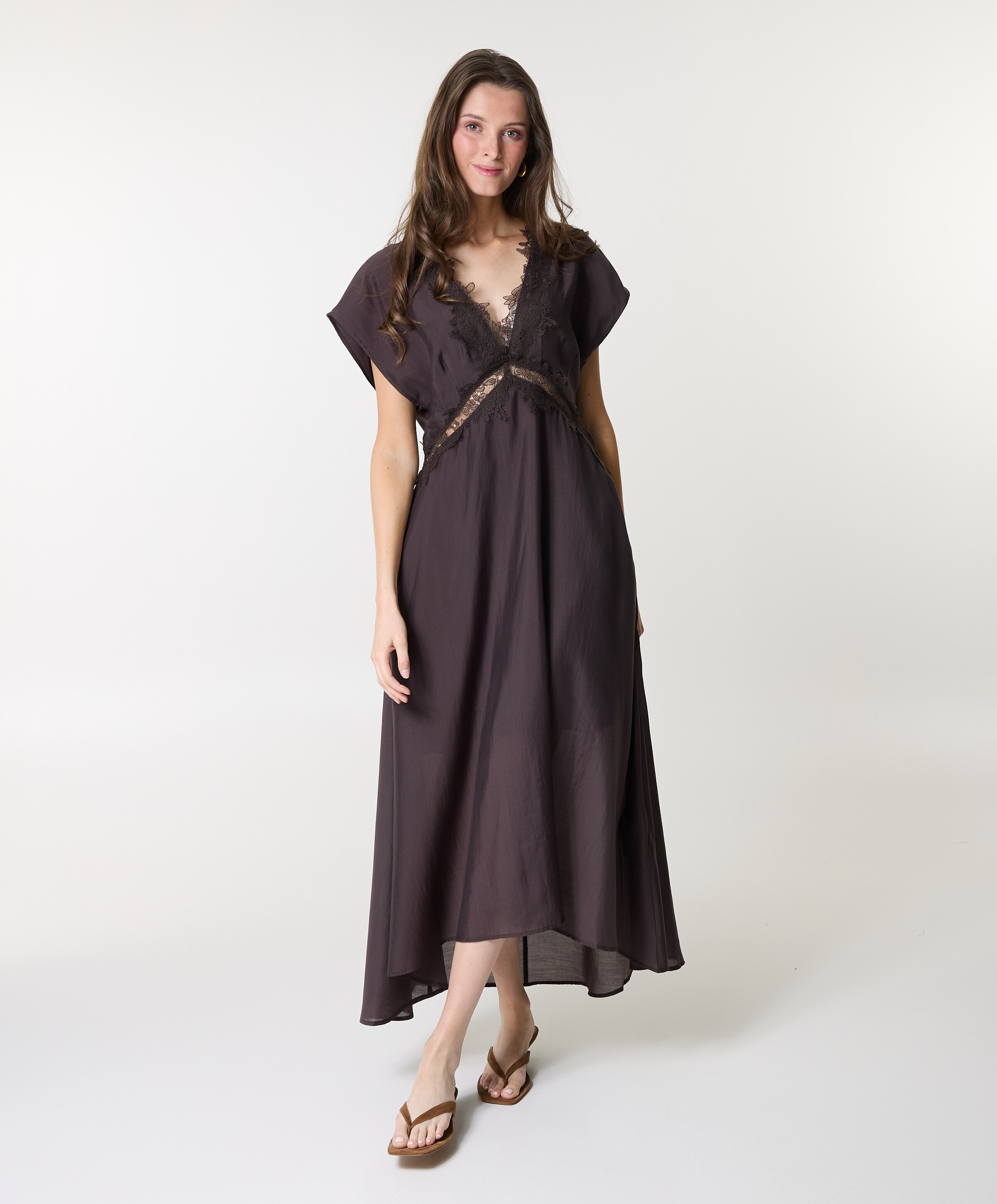 Cph Muse Dames jurk bruin